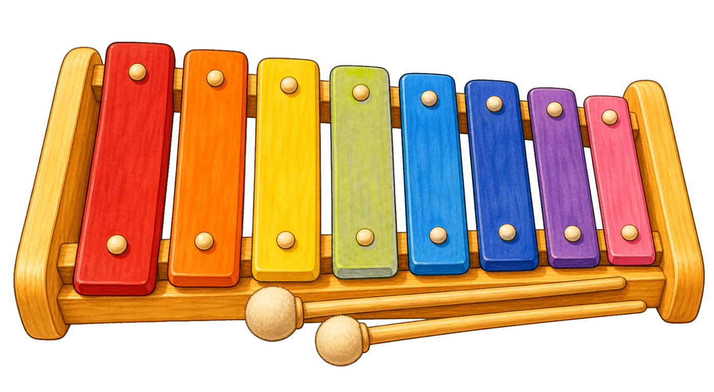WUNDERBOX xylophone concept artwork